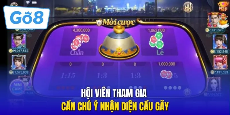 Hội viên tham gia cần chú ý nhận diện cầu gãy