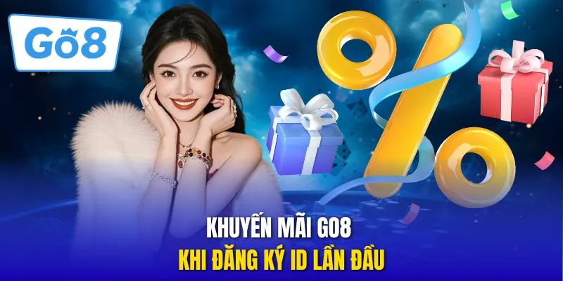 Khuyến mãi GO8 khi đăng ký ID lần đầu